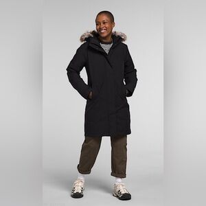 Women's The North Face Black Winter Parka